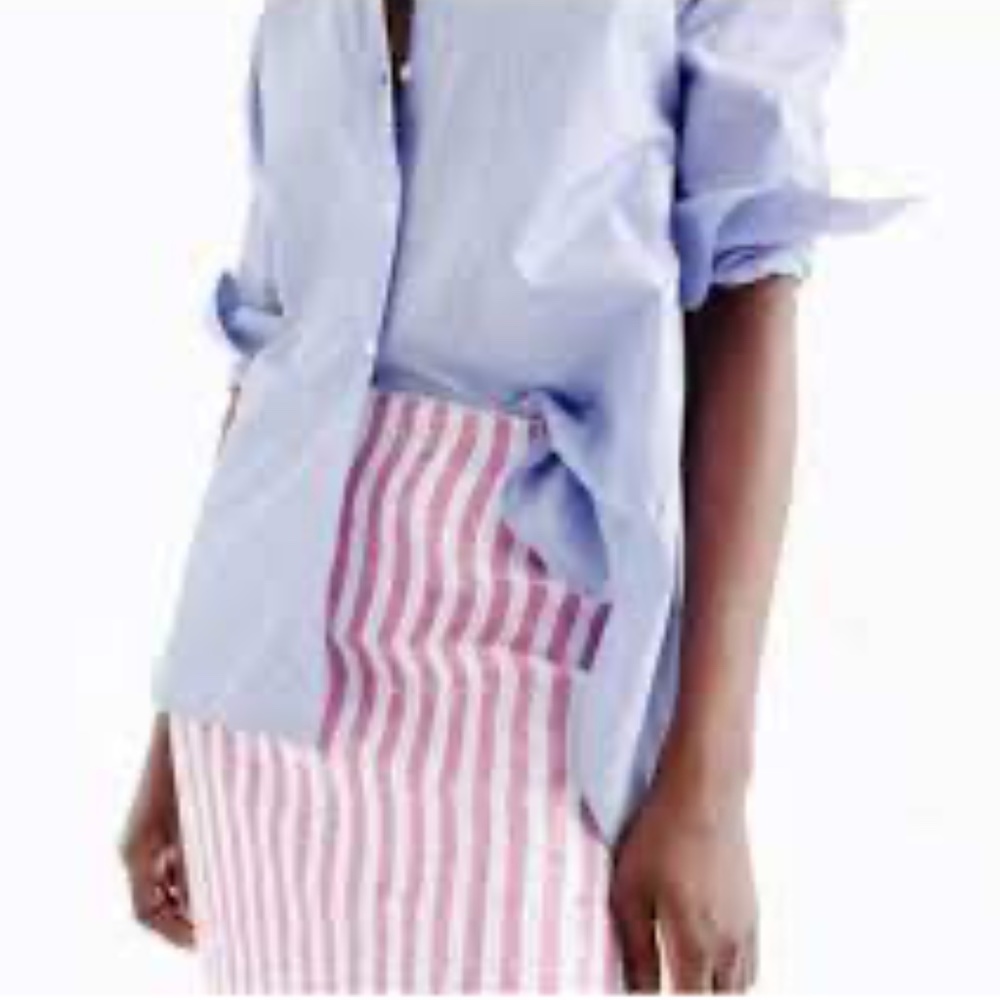 J.Crew Collection Sequin Stripe Skirt 6 NWT